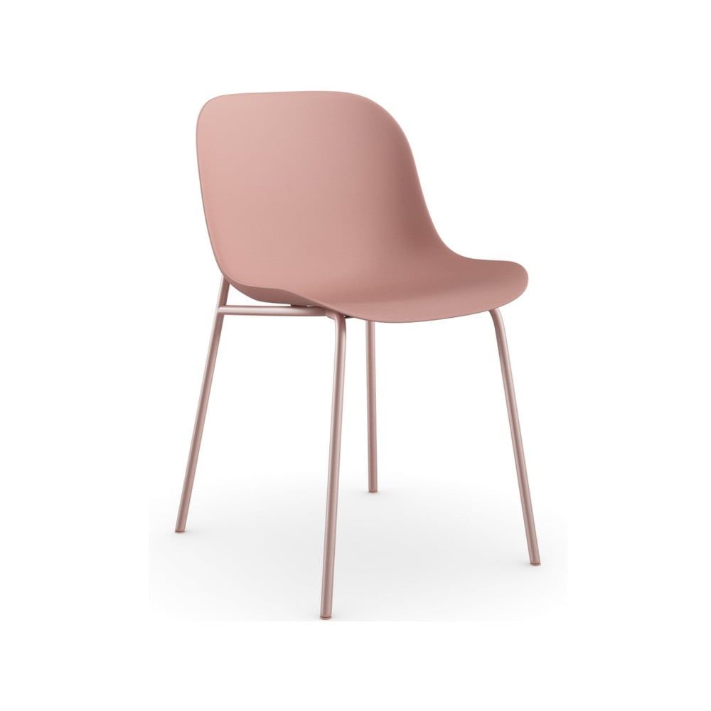 Sada 2 růžových jídelních židlí Støraa Ocean - Bonami.cz