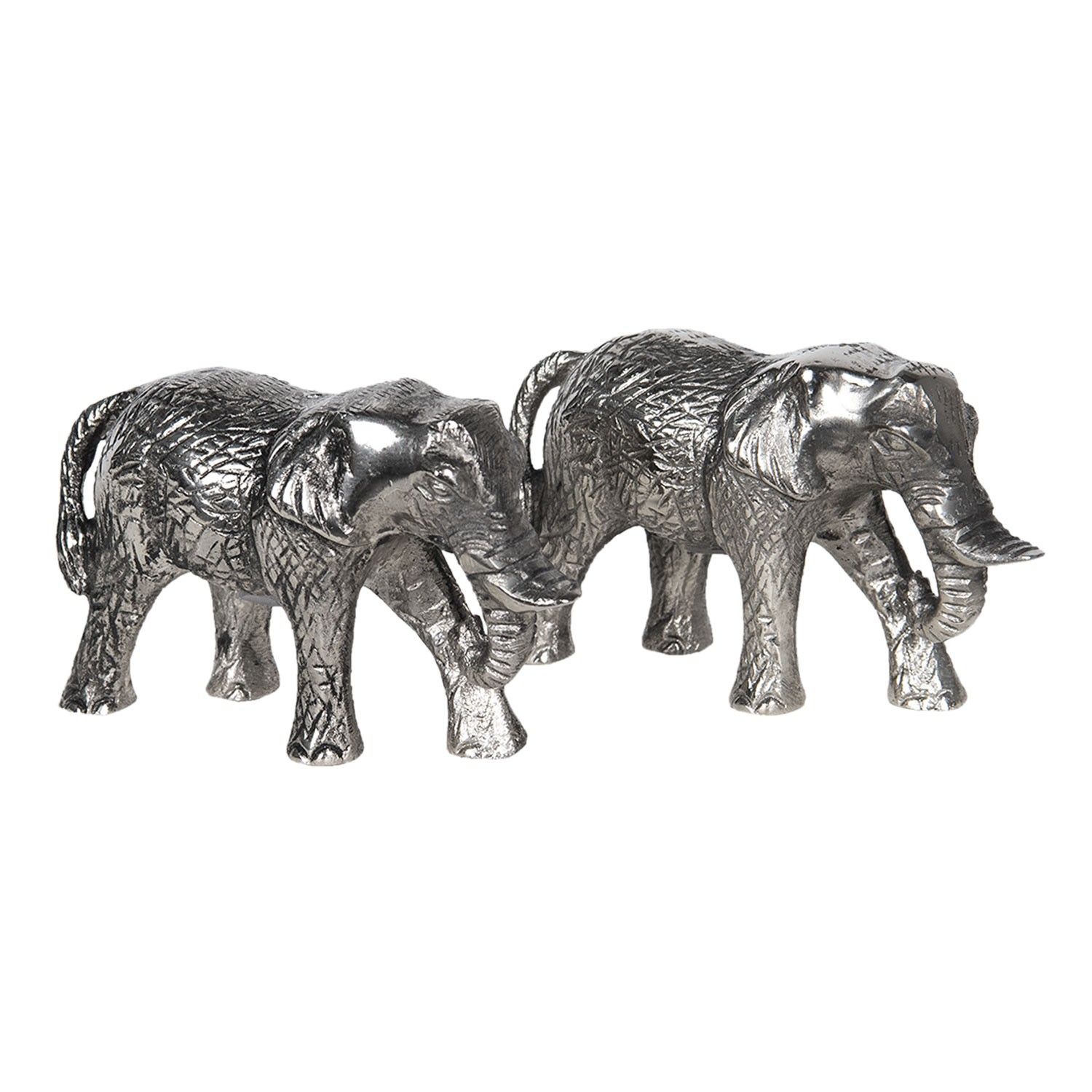 Sada slánky a pepřenky v designu slonů Argent Clayre & Eef - LaHome - vintage dekorace