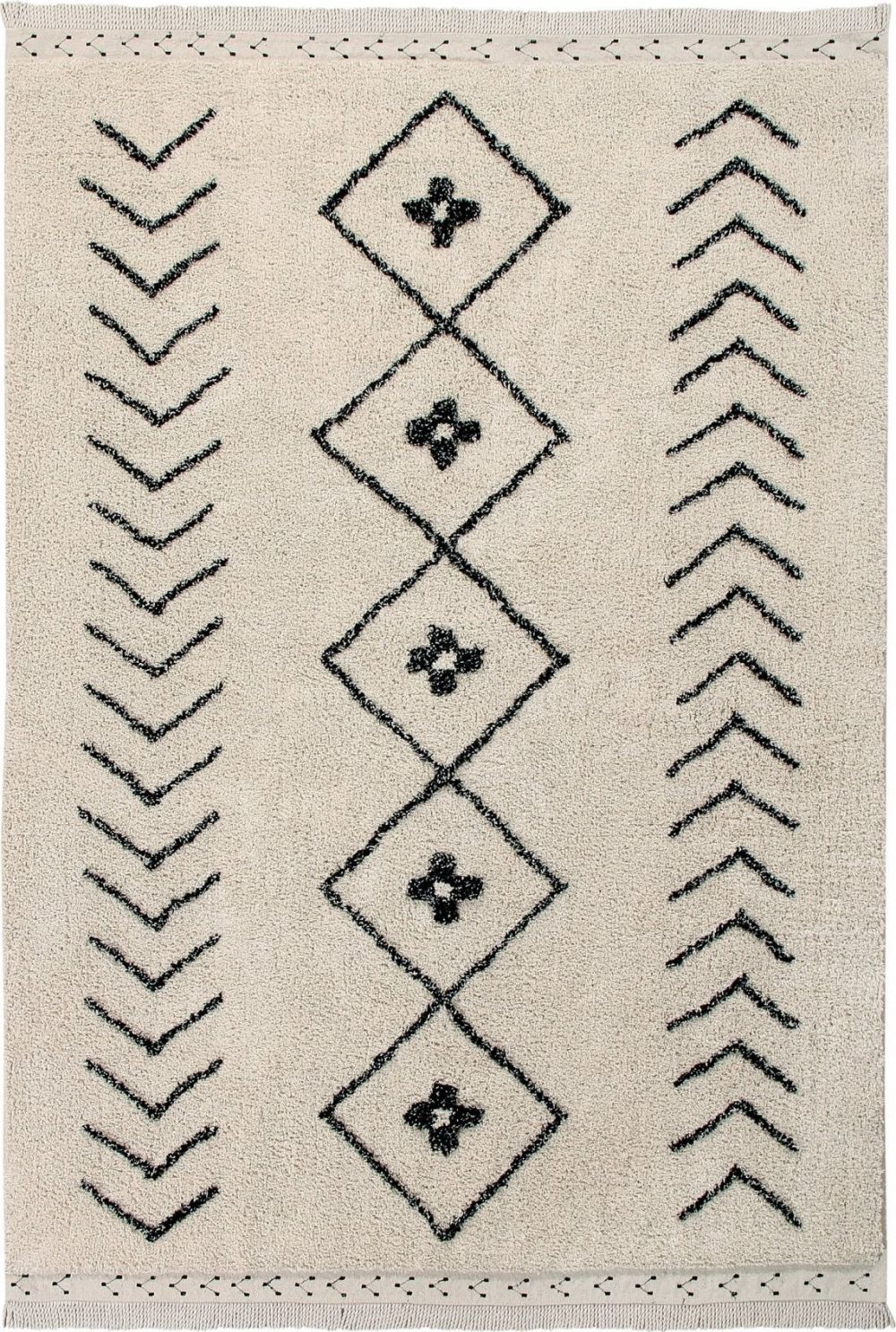 Lorena Canals koberce Bio koberec kusový, ručně tkaný Bereber Rhombs Rozměry koberců: 120x170 Mdum - M DUM.cz