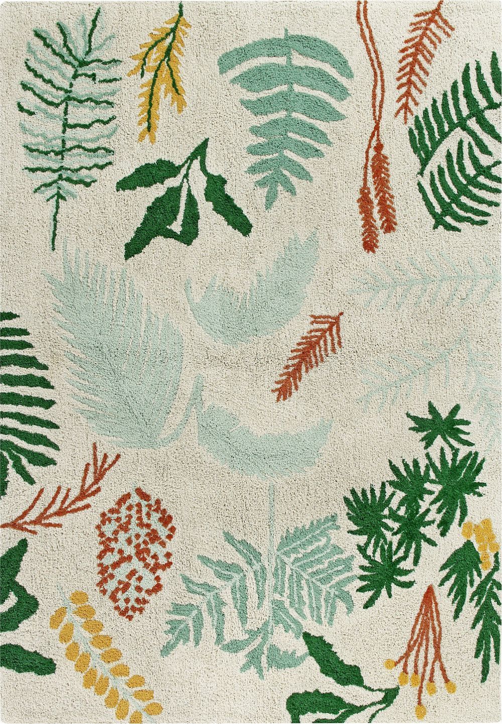 Lorena Canals koberce Bio koberec kusový, ručně tkaný Botanic Plants Rozměry koberců: 140x200 Mdum - M DUM.cz