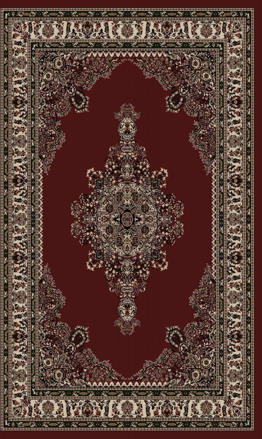 Ayyildiz Kusový koberec Marrakesh 297 – červená/béžová 80x150 cm - Mujkoberec.cz