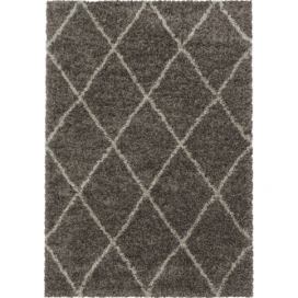 Ayyildiz koberce Kusový koberec Alvor Shaggy 3401 taupe - 60x110 cm