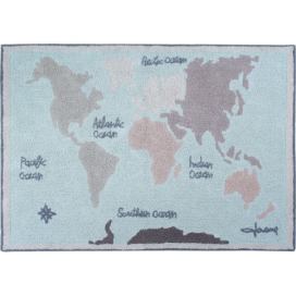 Lorena Canals koberce Bio koberec kusový, ručně tkaný Vintage Map Rozměry koberců: 140x200 Mdum M DUM.cz