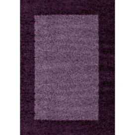 Ayyildiz koberce Kusový koberec Life Shaggy 1503 lila Rozměry koberců: 300x400 Mdum