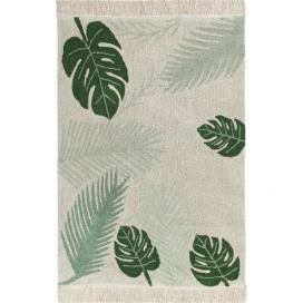 Lorena Canals koberce Bio koberec kusový, ručně tkaný Tropical Green Rozměry koberců: 140x200 Mdum