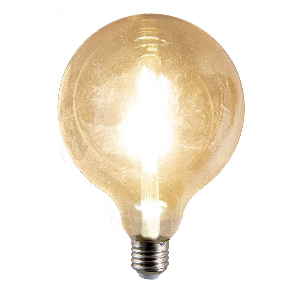 LED designová žárovka transparentní - 9 cm /E27/4W Clayre & Eef - LaHome - vintage dekorace