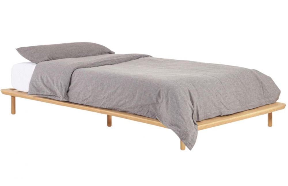 Dřevěná postel Kave Home Anielle 90 x 200 cm - Designovynabytek.cz