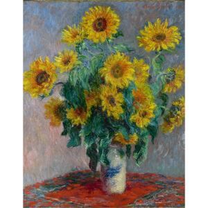 Reprodukce obrazu 40x50 cm Bouquet of Sunflowers - Fedkolor - Favi.cz