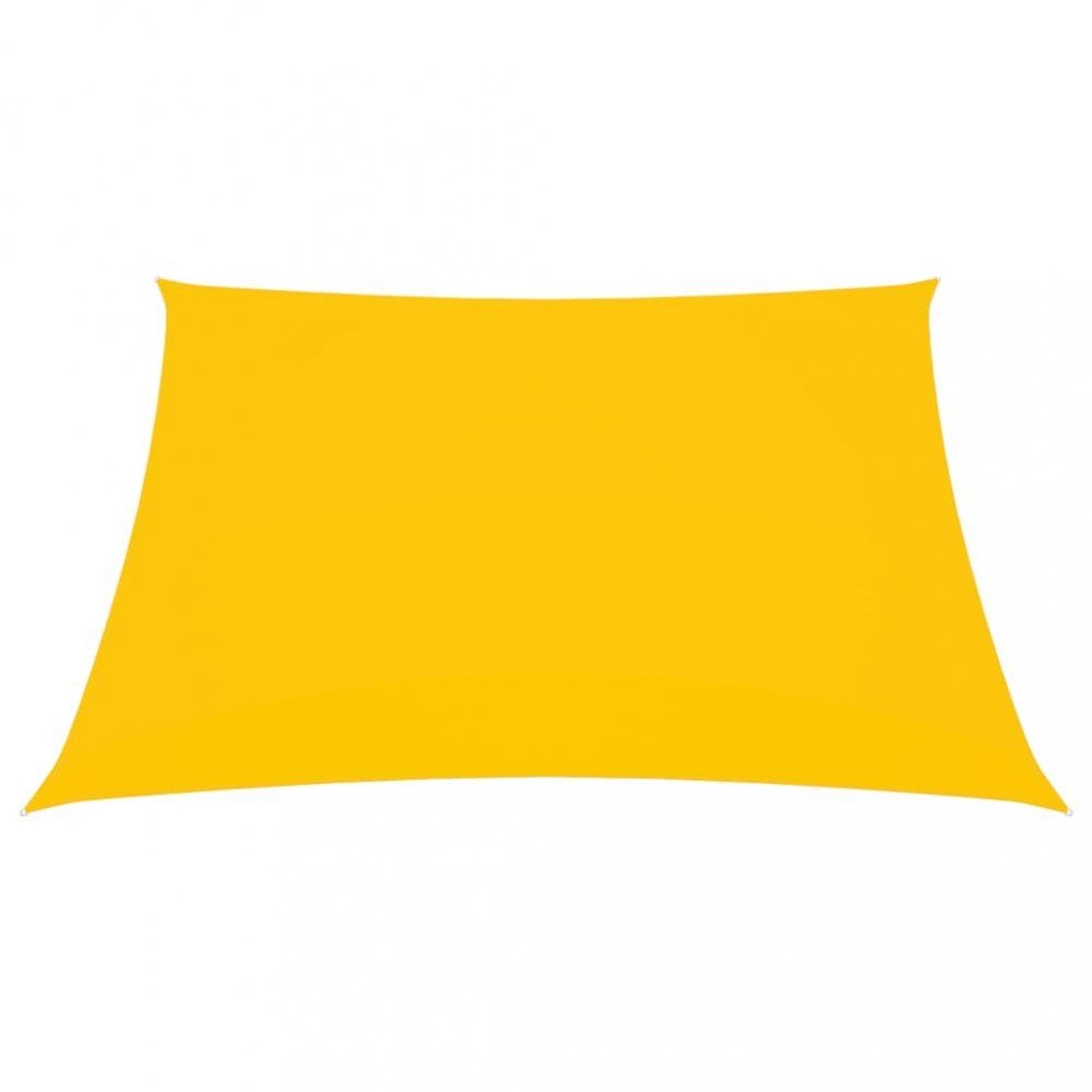 Stínící plachta obdélníková 2x3,5 m oxfordská látka Dekorhome Žlutá - DEKORHOME.CZ