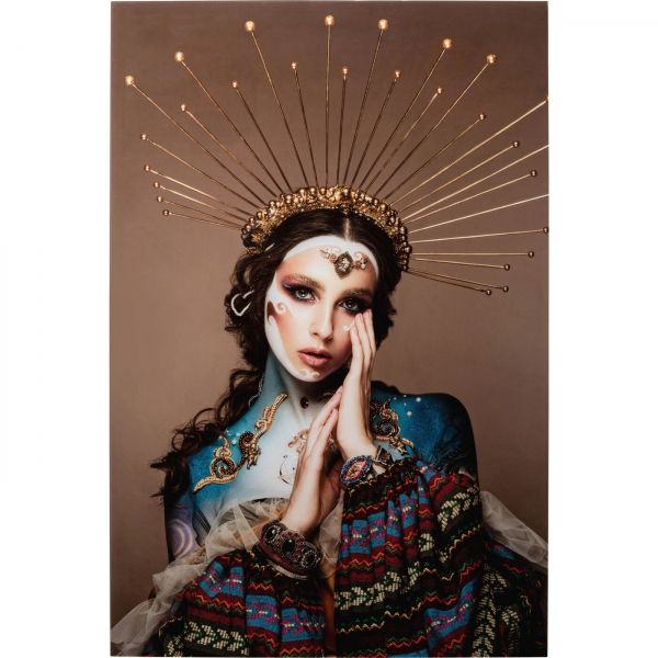 Skleněný obraz Magic Goddess 100x150cm - KARE