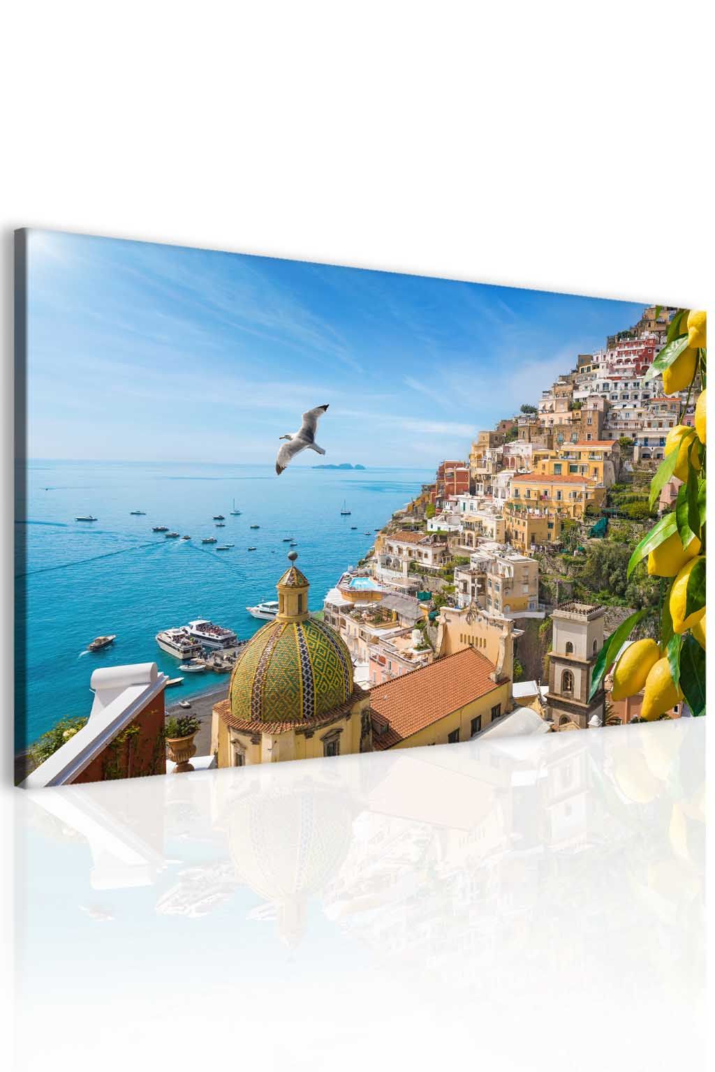 Malvis Obraz Positano Velikost (šířka x výška): 120x80 cm - S-obrazy.cz