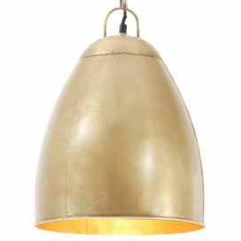 Závěsná lampa mosaz Dekorhome 32 cm