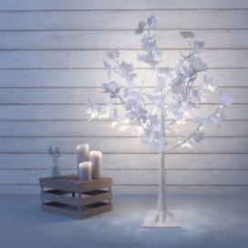 DecoKing Vánoční LED stromeček javor 100 cm - 72 LED
