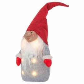 Eglo Eglo 411227 - LED Vánoční dekorace JOYLIGHT 6xLED/0,06W/3xAA červená/šedá 