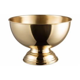 Zlatá kovová nádoba na chlazení šampaňského J-line Shiny