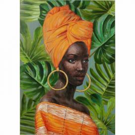 Obraz na plátně African Lady 70x100cm