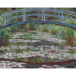 Reprodukce obrazu Claude Monet - The Japanese Footbridge, 50 x 40 cm - Favi.cz
