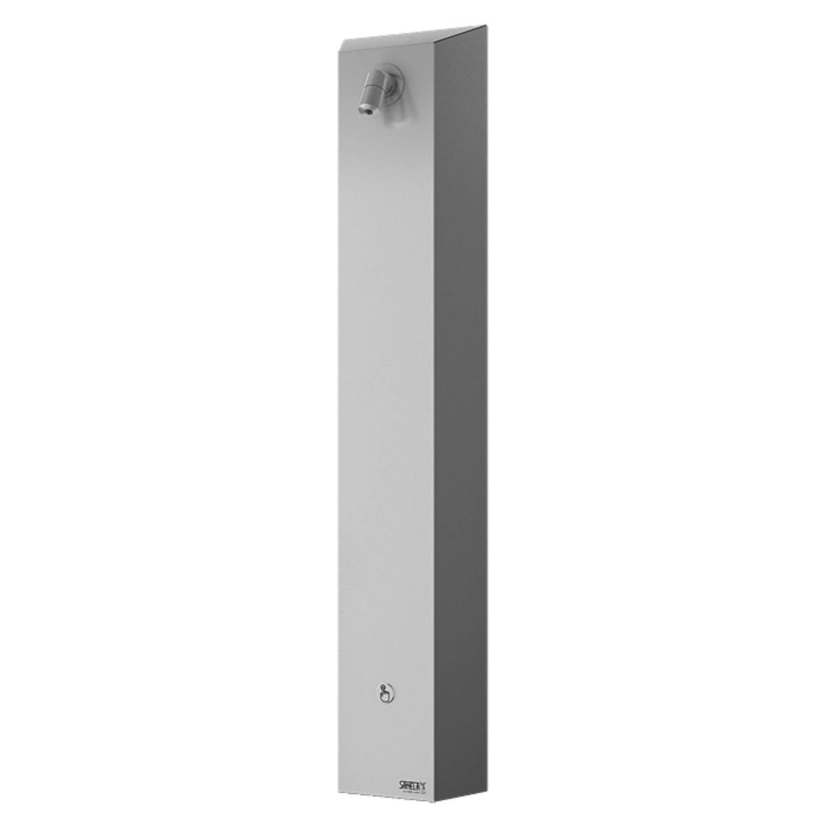 Sanela SLSN 01P - Nerezový sprchový panel s integrovaným piezo ovládáním, 1 voda (SLSN01P) - Siko - koupelny - kuchyně