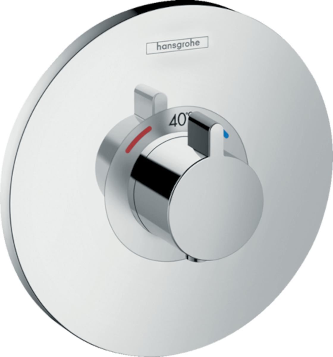 Termostat Hansgrohe Ecostat S bez podomítkového tělesa chrom 15755000 - Siko - koupelny - kuchyně