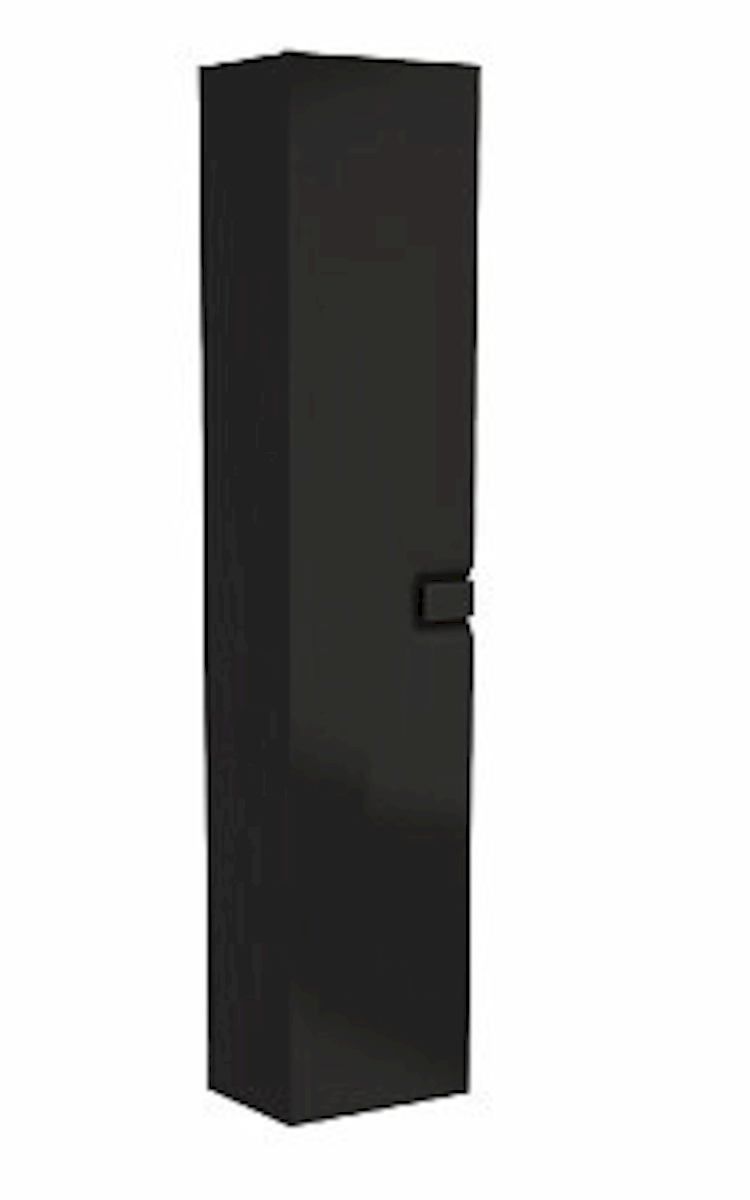 Koupelnová skříňka vysoká Kolo Twins 35x27,5x180 cm černá mat 88462000 - Siko - koupelny - kuchyně