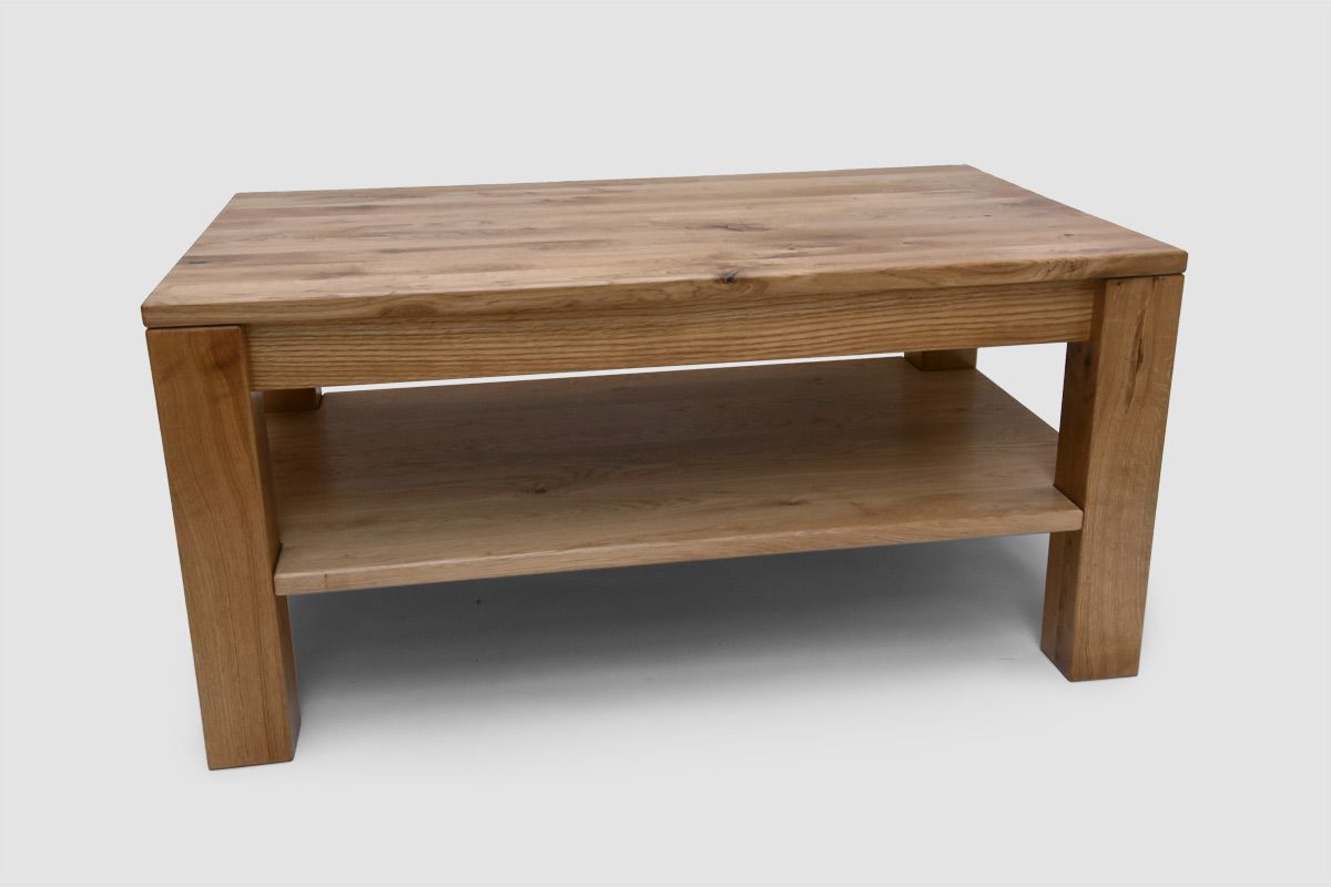 Vingo Konferenční stolek z dubového masivu, 110 x 65 cm - Vingo