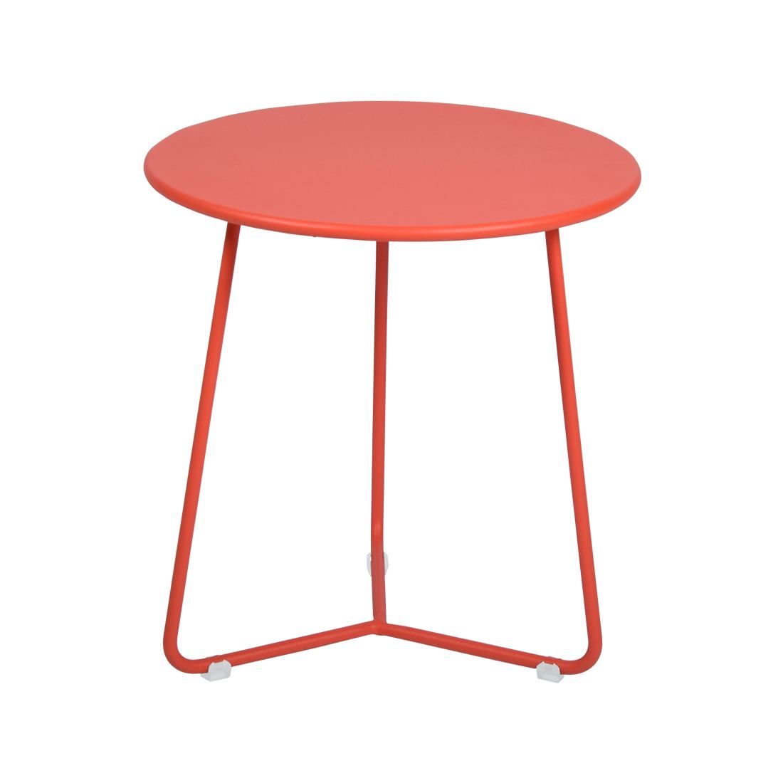 Oranžový kovový odkládací stolek Fermob Cocotte 34,5 cm - Designovynabytek.cz