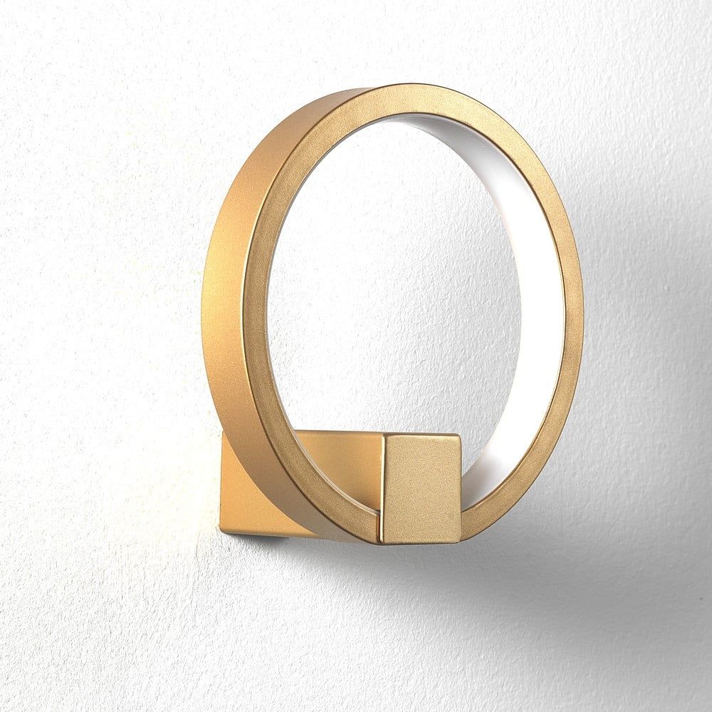 Nástěnné svítidlo ve zlaté barvě Tomasucci Ring, ø 15 cm - Bonami.cz