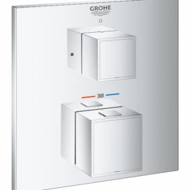 Termostat Grohe Grohtherm Cube bez podomítkového tělesa chrom 24153000