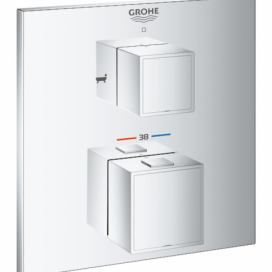 Termostat Grohe Grohtherm Cube bez podomítkového tělesa chrom 24155000