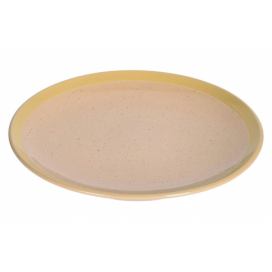 Béžový keramický dezertní talíř Kave Home Tilia 20,7 cm