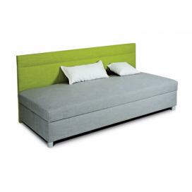 Čalouněná postel ERIKA s bočním čelelem - výběr rozměrů a potahů - 90x200cm