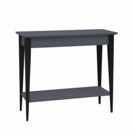 Ragaba Konzolový stolek Svante, 65x35x74 cm, grafitová/černá
