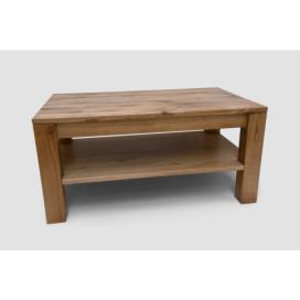 Vingo Konferenční stolek z dubového masivu, 110 x 65 cm