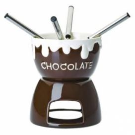 CHOCOLATE LOVE Fondue na čokoládu 6 dílné