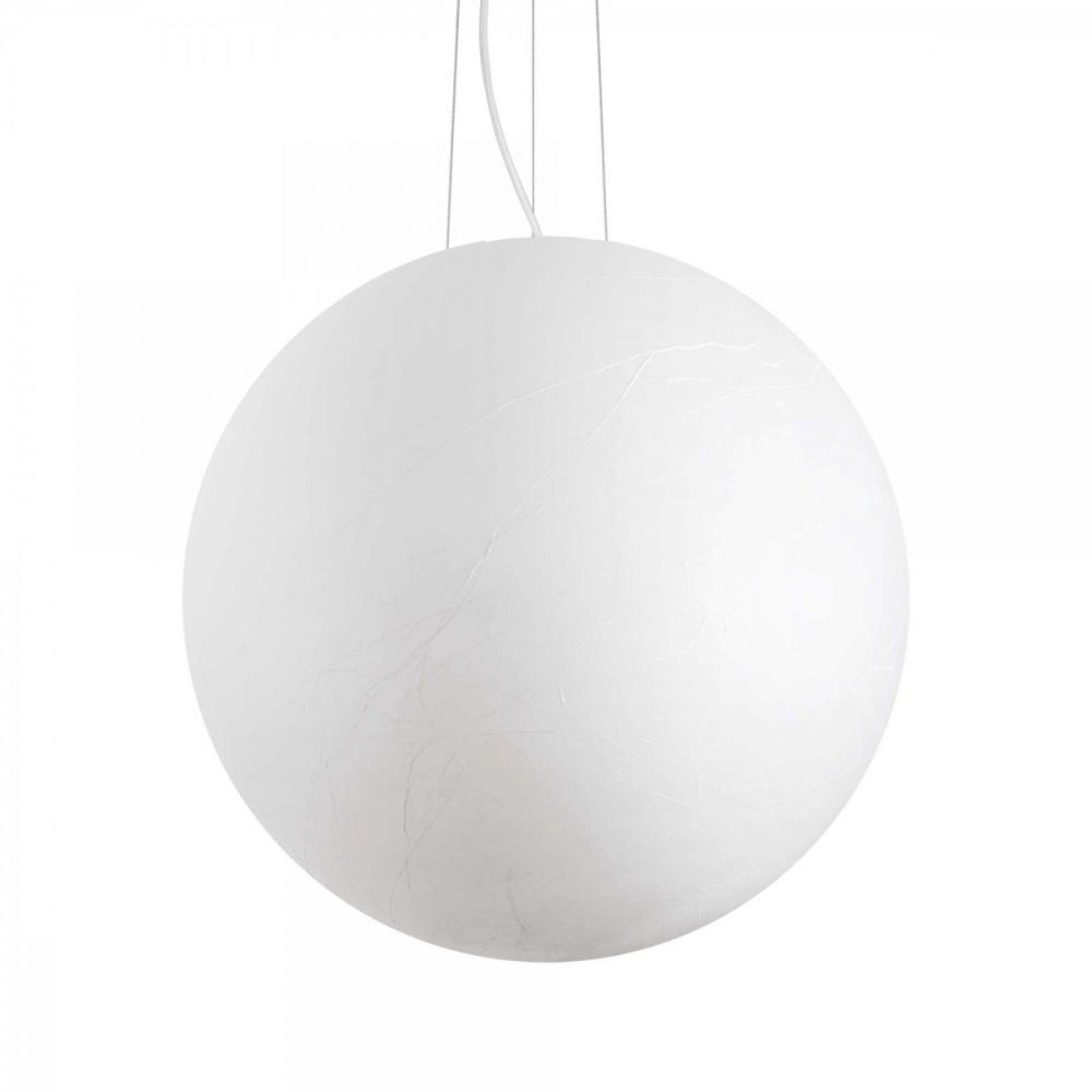 Ideal Lux 272139 závěsné stropní svítidlo Carta sp1 d60 1x60W | E27 - bílá - Dekolamp s.r.o.