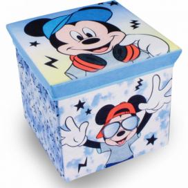 bHome Úložný box na hračky Myšák Mickey s víkem UBBH0768