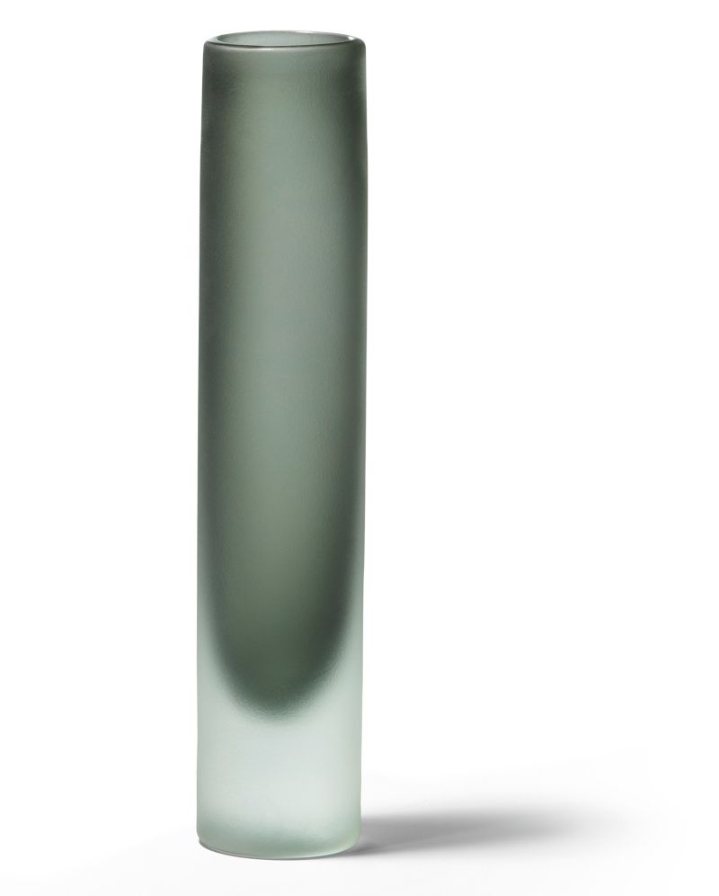 Váza nobis skleněná 30cm zelená Philippi - Domio.cz
