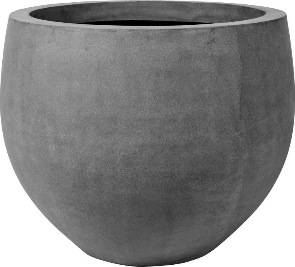 Pottery Pots Květináč Jumbo Orb, barva šedá, více velikostí - PotteryPots Velikost: M - v. 93 cm, ⌀ 110 cm Mdum - M DUM.cz