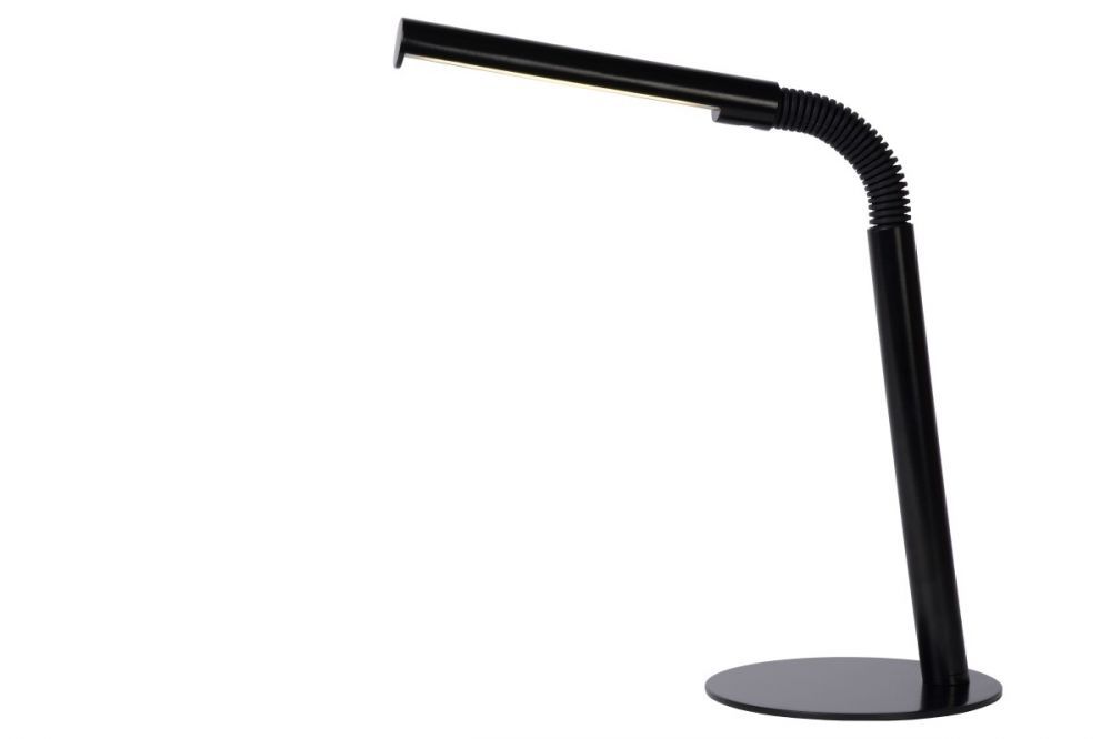 Lucide 36612/03/30 LED stolní lampička Gilly 1x3W | 240lm | 2700K - černá, vypínač na kabelu - Dekolamp s.r.o.