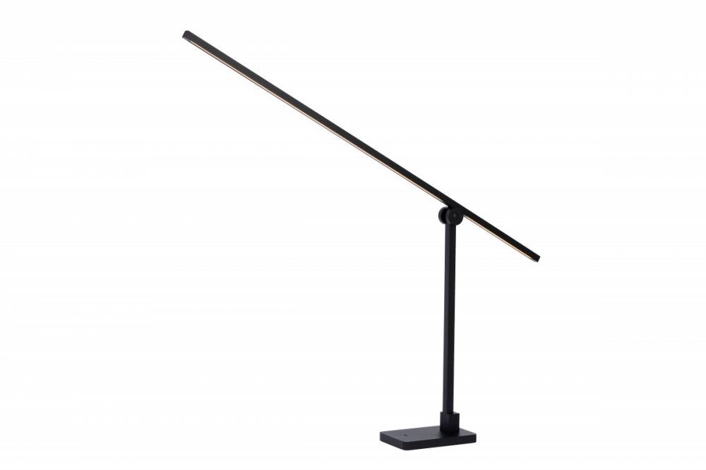 Lucide 23650/12/30 LED stolní lampička Agena 1x15W | 285lm | 2700K - černá, stmívatelná, pohybový senzor - Dekolamp s.r.o.
