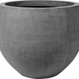 Pottery Pots Květináč Jumbo Orb, barva šedá, více velikostí - PotteryPots Velikost: M - v. 93 cm, ⌀ 110 cm Mdum