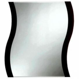 Zrcadlo s fazetou Amirro Storm Black 65x50 cm černá 711-737S