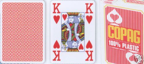 Copag Jumbo Poker karty 4 rohy Red - Kokiskashop.cz