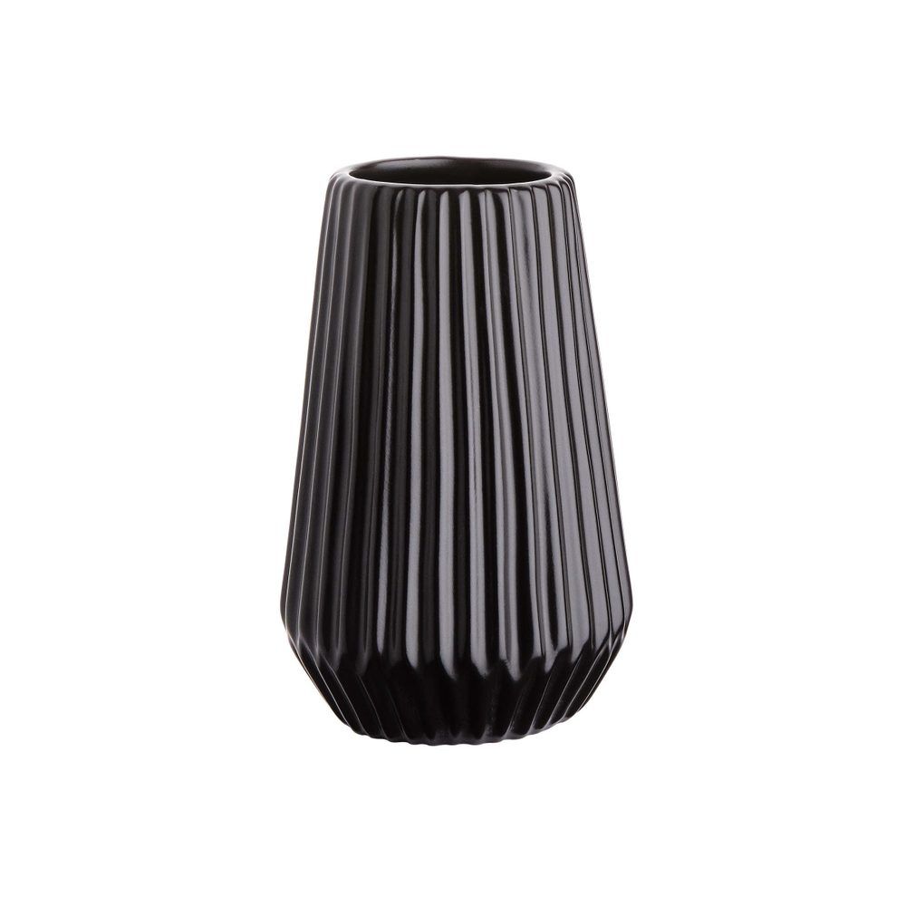 RIFFLE Váza 13,5 cm - černá - Butlers.cz
