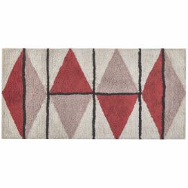 Bavlněný koberec 80 x 150 cm vícebarevný PURNIA