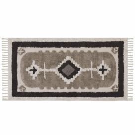 Bavlněný koberec 80 x 150 cm béžový GEYVE