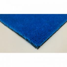 Modrý koberec na terasu - MK M-byt
