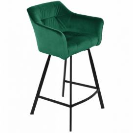 Hector Barová židle Loft zelená