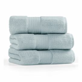 Světle šedý bavlněný ručník 30x50 cm Chicago – Foutastic
