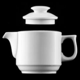 Konvice čajová s víčkem , souprava PRAHA, objem: 0,3lvýška: 8,4 cm, výrobce G. Benedikt